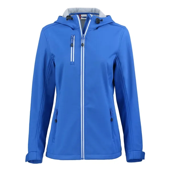 Clique Telemark Eco Hooded Womens Softshell Jacket... from ASI 47965 Cutter & Buck