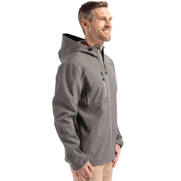 Clique Telemark Eco Stretch Softshell Full Zip Mens Hoode...... from ASI 47965 Cutter & Buck