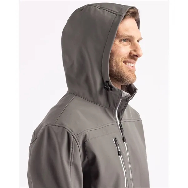 Clique Telemark Eco Stretch Softshell Full Zip Mens Hoode...... from ASI 47965 Cutter & Buck