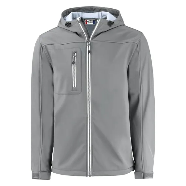 Clique Telemark Eco Stretch Softshell Full Zip Mens Hoode...... from ASI 47965 Cutter & Buck