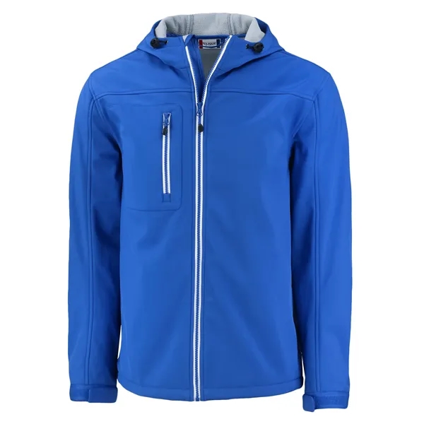 Clique Telemark Eco Stretch Softshell Full Zip Mens Hoode...... from ASI 47965 Cutter & Buck