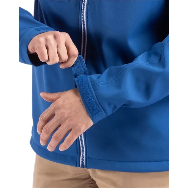 Clique Telemark Eco Stretch Softshell Full Zip Mens Hoode...... from ASI 47965 Cutter & Buck