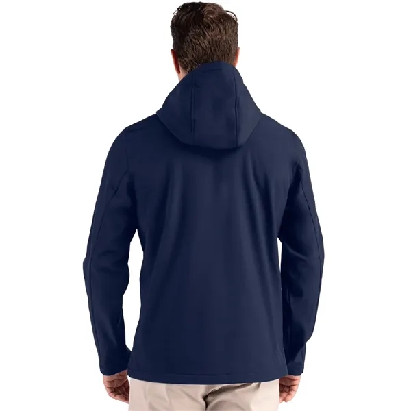 Clique Tempo Recycled Stretch Softshell Mens Hooded Jacket... from ASI 47965 Cutter & Buck