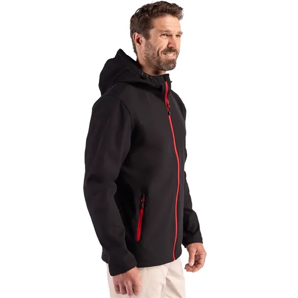 Clique Tempo Recycled Stretch Softshell Mens Hooded Jacket... from ASI 47965 Cutter & Buck