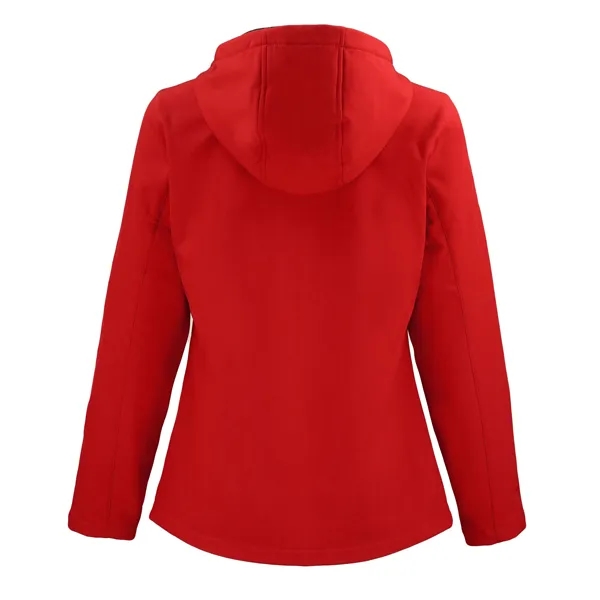 Clique Tempo Recycled Stretch Softshell Womens Hooded Jacket... from ASI 47965 Cutter & Buck
