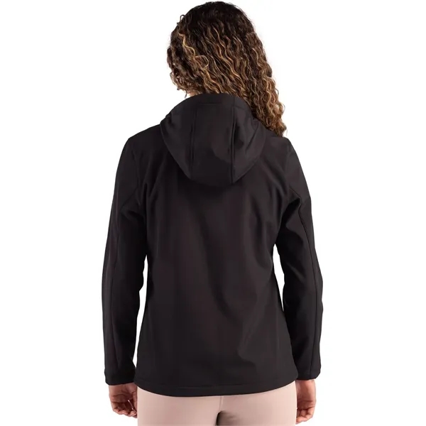 Clique Tempo Recycled Stretch Softshell Womens Hooded Jacket... from ASI 47965 Cutter & Buck
