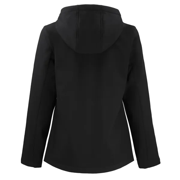 Clique Tempo Recycled Stretch Softshell Womens Hooded Jacket... from ASI 47965 Cutter & Buck