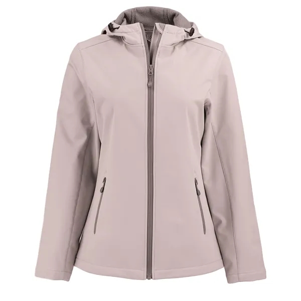 Clique Tempo Recycled Stretch Softshell Womens Hooded Jacket... from ASI 47965 Cutter & Buck