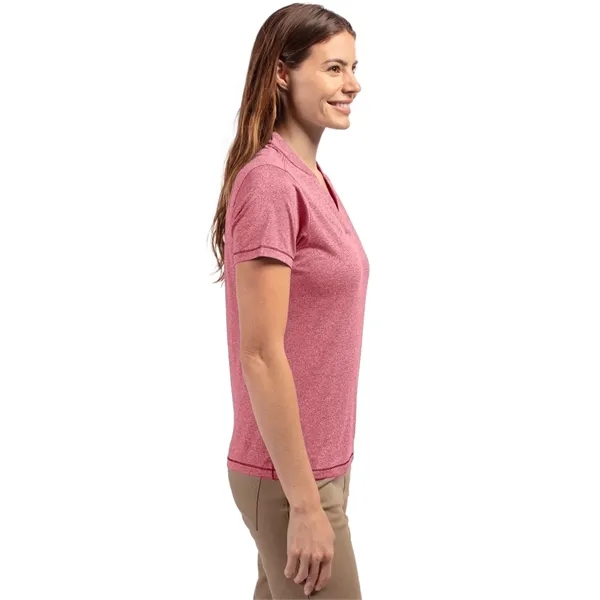 Women's top with short sleeves, matte fabric finish, UPF50+ protection, moisture-wicking... from ASI 47965 Cutter & Buck