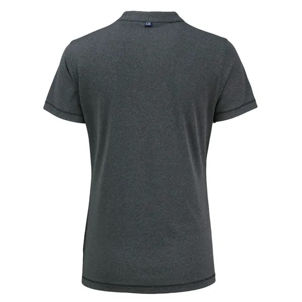 Women's top with short sleeves, matte fabric finish, UPF50+ protection, moisture-wicking... from ASI 47965 Cutter & Buck