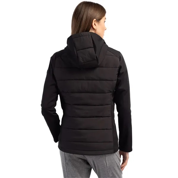 Women's jacket with a full-zip, hood, and wind and water resistance.... from ASI 47965 Cutter & Buck