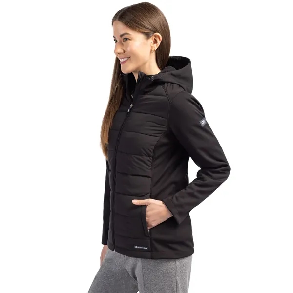 Women's jacket with a full-zip, hood, and wind and water resistance.... from ASI 47965 Cutter & Buck