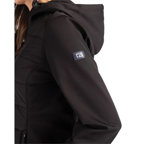 Women's jacket with a full-zip, hood, and wind and water resistance.... from ASI 47965 Cutter & Buck
