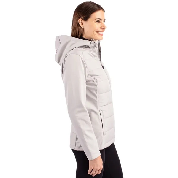Women's jacket with a full-zip, hood, and wind and water resistance.... from ASI 47965 Cutter & Buck