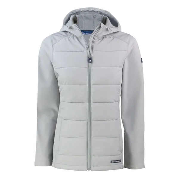 Women's jacket with a full-zip, hood, and wind and water resistance.... from ASI 47965 Cutter & Buck