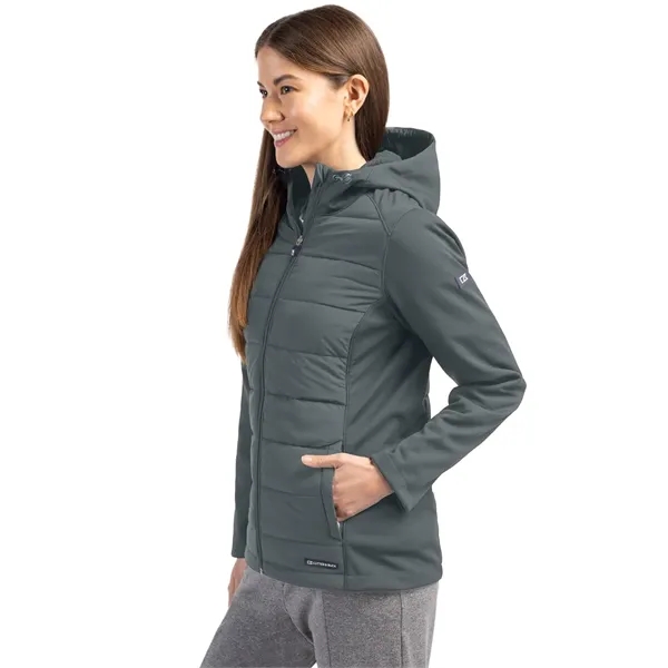 Women's jacket with a full-zip, hood, and wind and water resistance.... from ASI 47965 Cutter & Buck