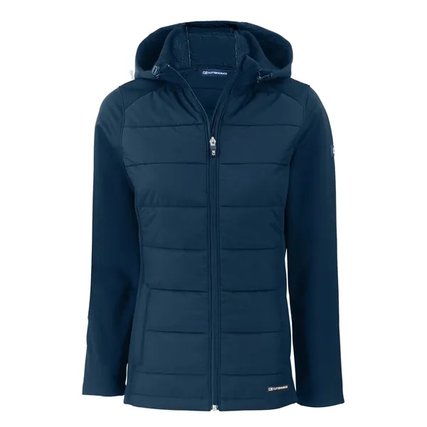 Women's jacket with a full-zip, hood, and wind and water resistance.... from ASI 47965 Cutter & Buck