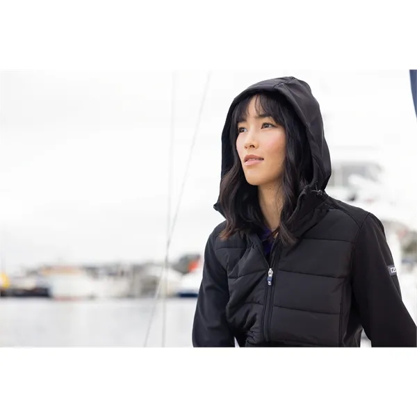 Women's jacket with a full-zip, hood, and wind and water resistance.... from ASI 47965 Cutter & Buck