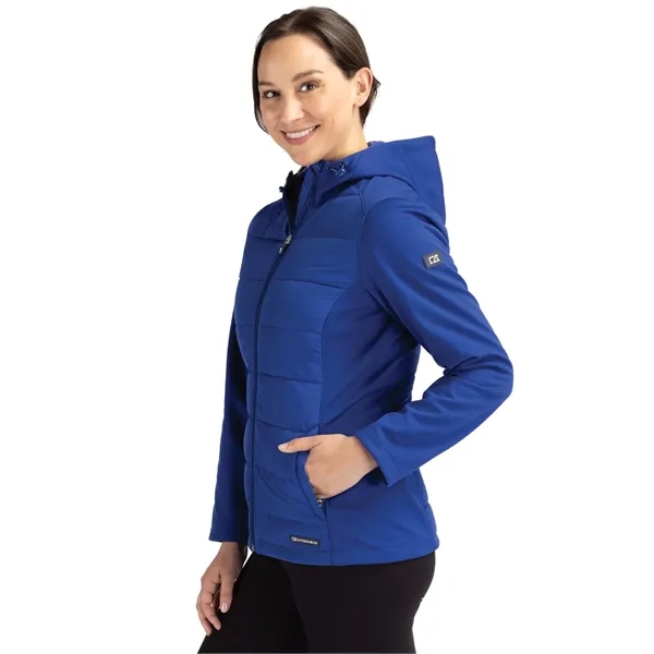 Women's jacket with a full-zip, hood, and wind and water resistance.... from ASI 47965 Cutter & Buck