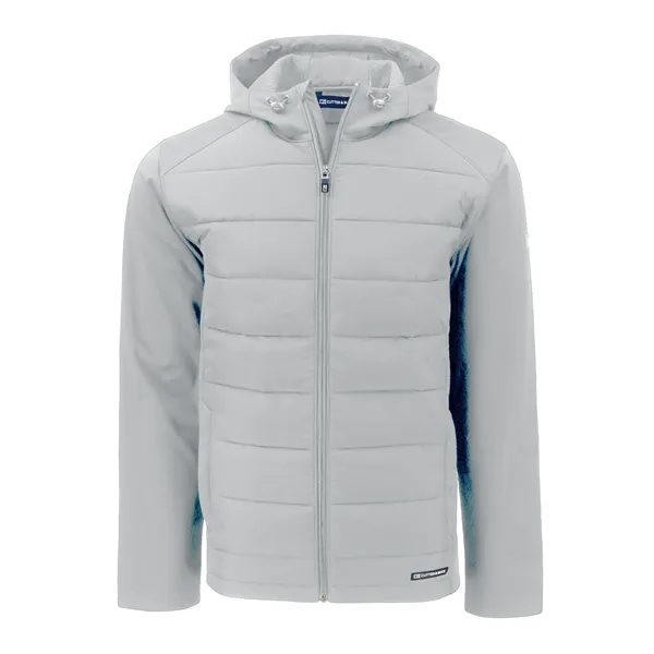 Men's jacket with a full-zip, hood, softshell, and wind and water... from ASI 47965 Cutter & Buck