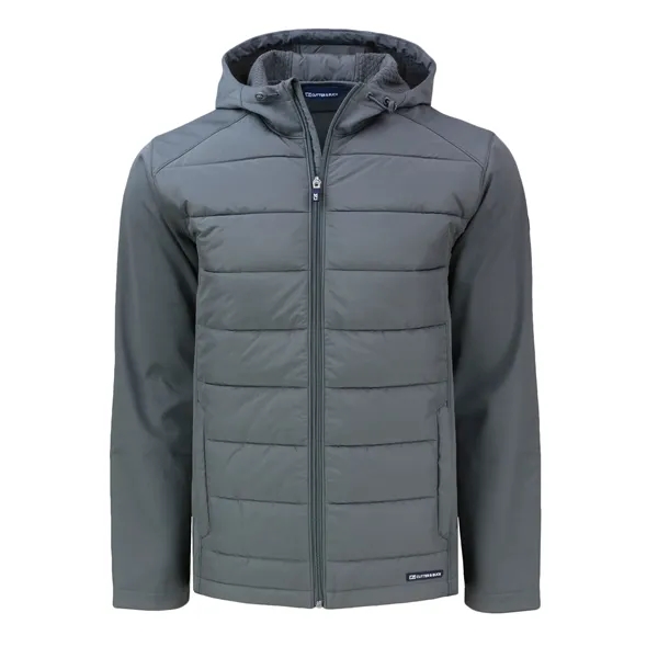 Men's jacket with a full-zip, hood, softshell, and wind and water... from ASI 47965 Cutter & Buck