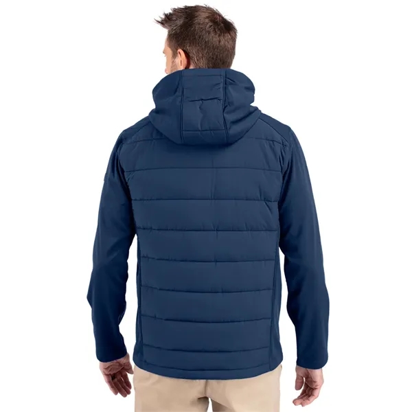 Men's jacket with a full-zip, hood, softshell, and wind and water... from ASI 47965 Cutter & Buck