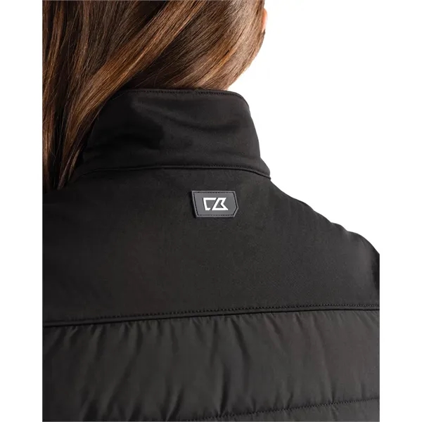 Women's vest with a full-zip and wind and water resistance.... from ASI 47965 Cutter & Buck