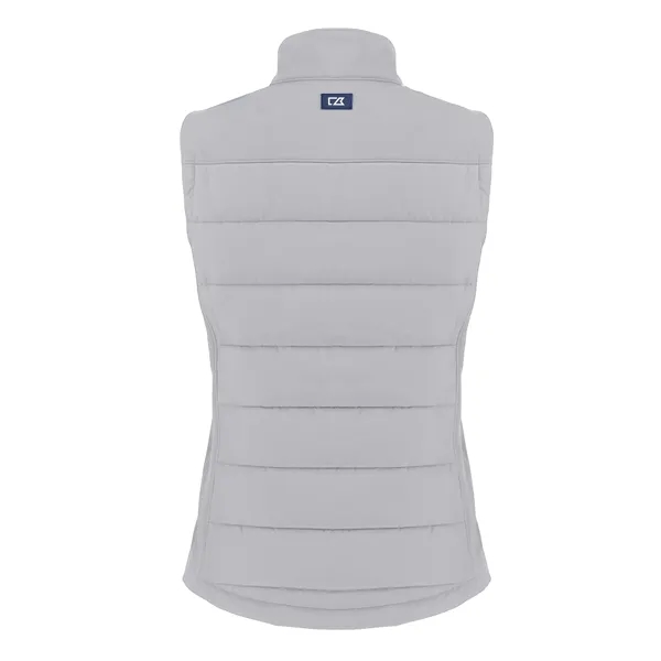 Women's vest with a full-zip and wind and water resistance.... from ASI 47965 Cutter & Buck