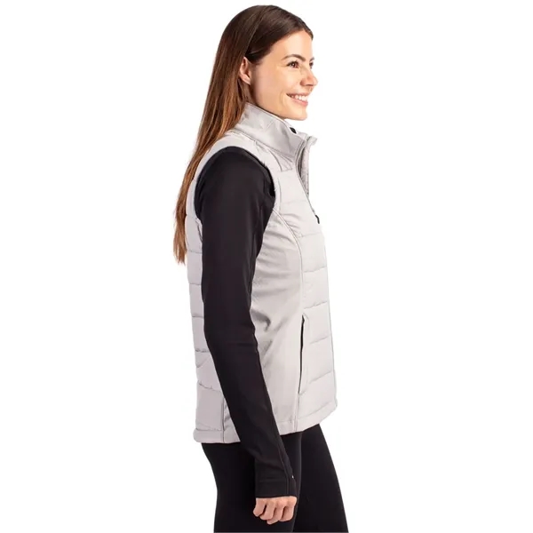 Women's vest with a full-zip and wind and water resistance.... from ASI 47965 Cutter & Buck