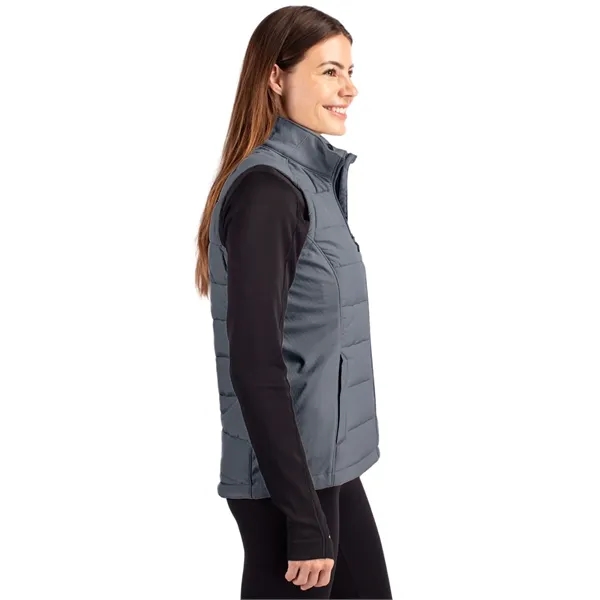 Women's vest with a full-zip and wind and water resistance.... from ASI 47965 Cutter & Buck