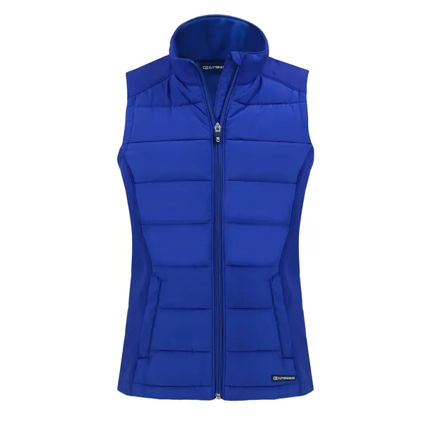 Women's vest with a full-zip and wind and water resistance.... from ASI 47965 Cutter & Buck