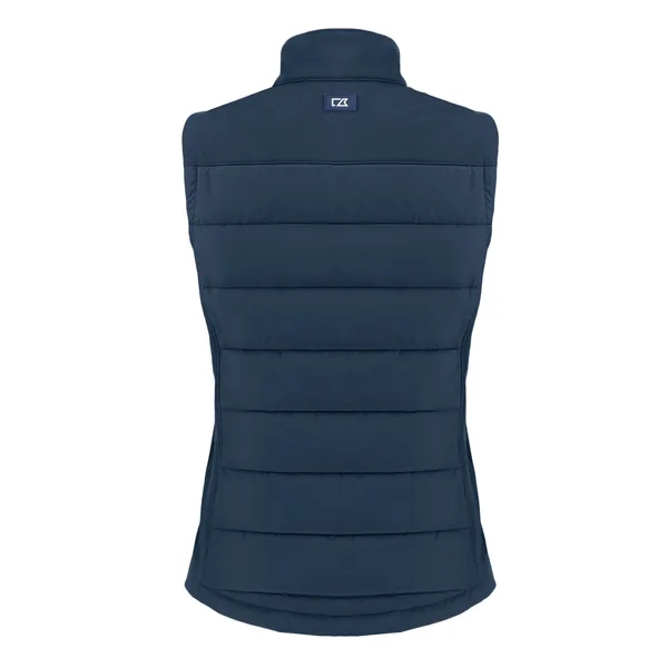 Women's vest with a full-zip and wind and water resistance.... from ASI 47965 Cutter & Buck