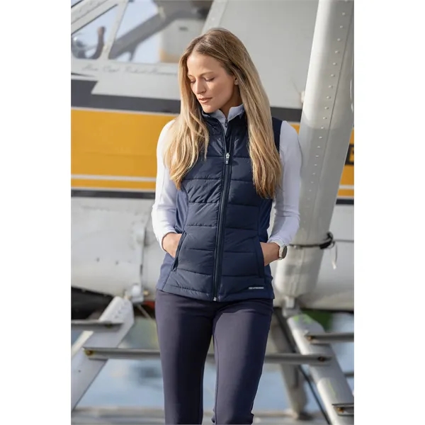 Women's vest with a full-zip and wind and water resistance.... from ASI 47965 Cutter & Buck