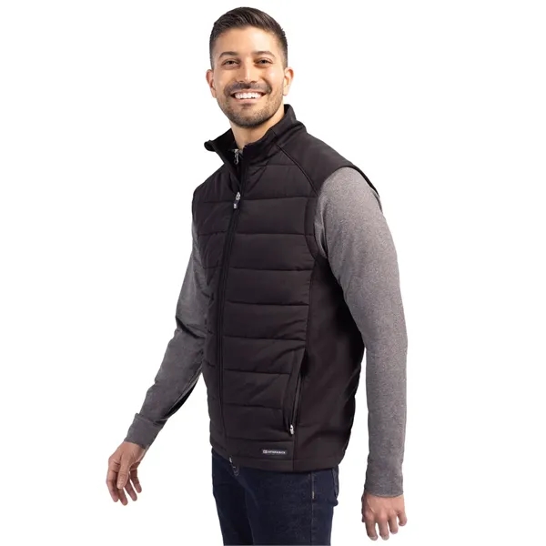 Men's vest with a full-zip, softshell, and wind and water resistance.... from ASI 47965 Cutter & Buck