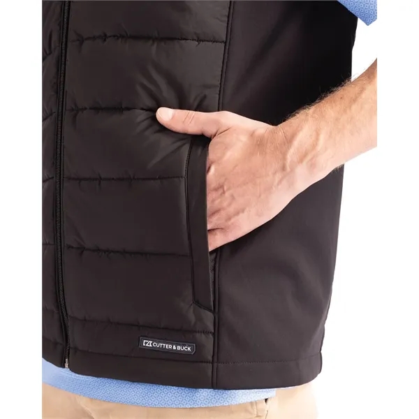 Men's vest with a full-zip, softshell, and wind and water resistance.... from ASI 47965 Cutter & Buck