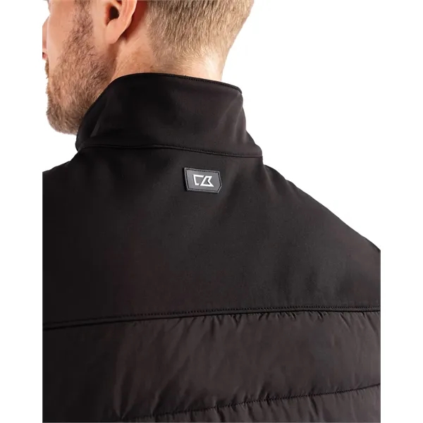 Men's vest with a full-zip, softshell, and wind and water resistance.... from ASI 47965 Cutter & Buck