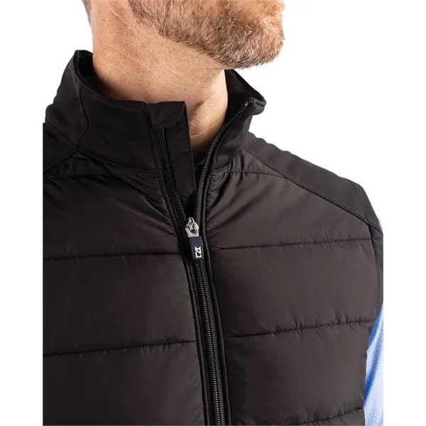 Men's vest with a full-zip, softshell, and wind and water resistance.... from ASI 47965 Cutter & Buck