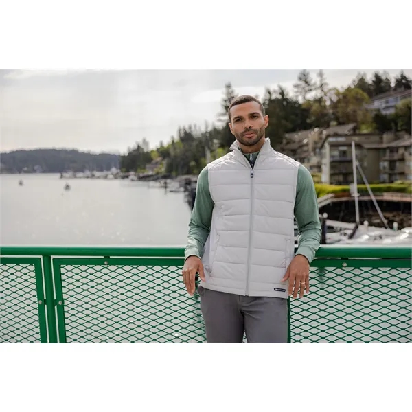 Men's vest with a full-zip, softshell, and wind and water resistance.... from ASI 47965 Cutter & Buck