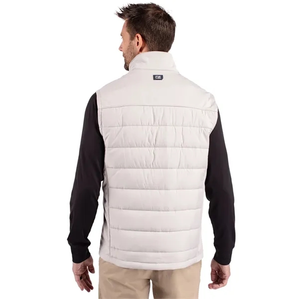 Men's vest with a full-zip, softshell, and wind and water resistance.... from ASI 47965 Cutter & Buck