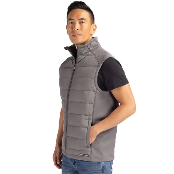 Men's vest with a full-zip, softshell, and wind and water resistance.... from ASI 47965 Cutter & Buck