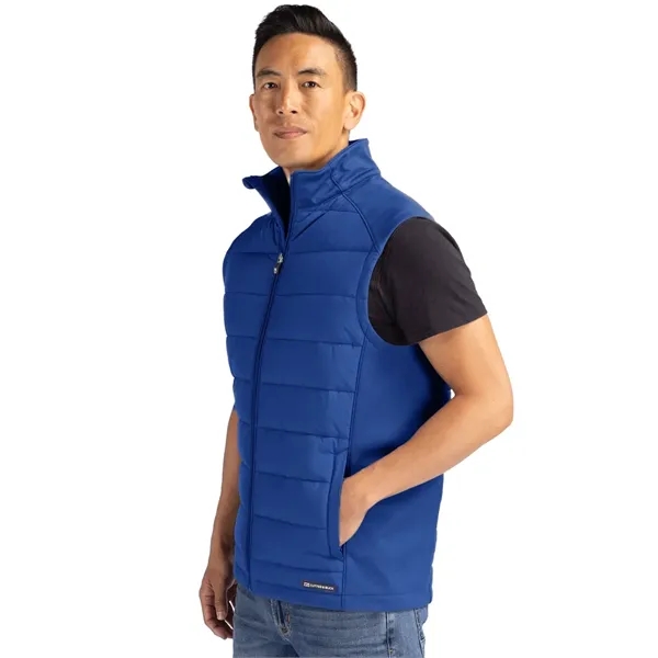 Men's vest with a full-zip, softshell, and wind and water resistance.... from ASI 47965 Cutter & Buck
