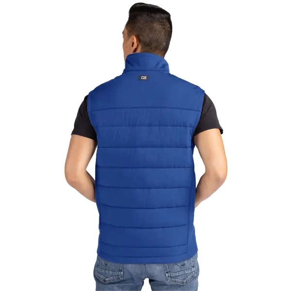 Men's vest with a full-zip, softshell, and wind and water resistance.... from ASI 47965 Cutter & Buck