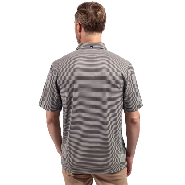 Men's polo with 4-way stretch, short sleeves, UPF50+ sun protection, and... from ASI 47965 Cutter & Buck