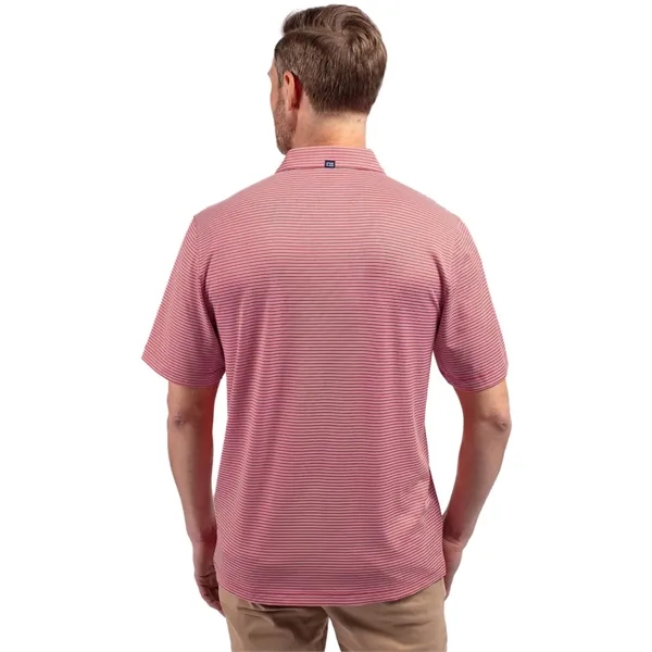 Men's polo with 4-way stretch, short sleeves, UPF50+ sun protection, and... from ASI 47965 Cutter & Buck