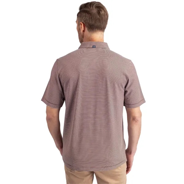 Men's polo with 4-way stretch, short sleeves, UPF50+ sun protection, and... from ASI 47965 Cutter & Buck