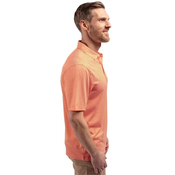Men's polo with 4-way stretch, short sleeves, UPF50+ sun protection, and... from ASI 47965 Cutter & Buck