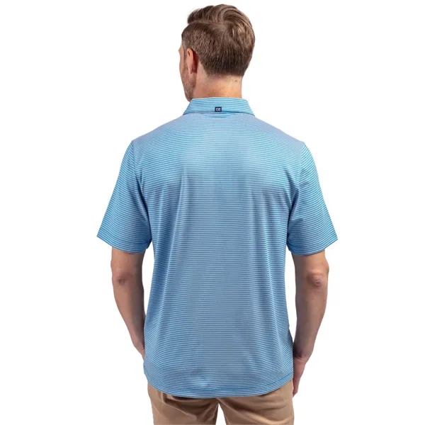 Men's polo with 4-way stretch, short sleeves, UPF50+ sun protection, and... from ASI 47965 Cutter & Buck