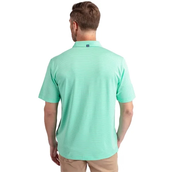 Men's polo with 4-way stretch, short sleeves, UPF50+ sun protection, and... from ASI 47965 Cutter & Buck