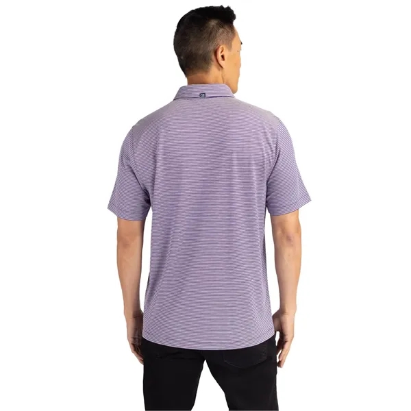 Men's polo with 4-way stretch, short sleeves, UPF50+ sun protection, and... from ASI 47965 Cutter & Buck