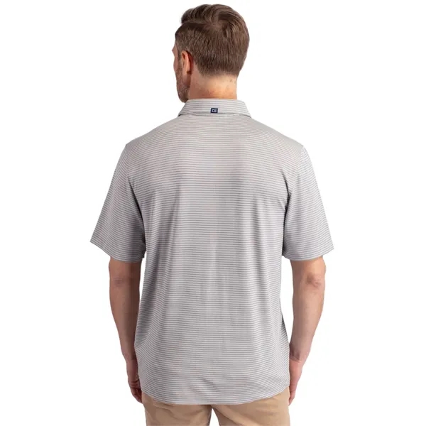 Men's polo with 4-way stretch, short sleeves, UPF50+ sun protection, and... from ASI 47965 Cutter & Buck